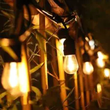 Girlanda ogrodowa 20 LED "Żarówki Jarzeniowe"