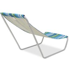 Leżak plażowy ogrodowy składany fotel + Torba