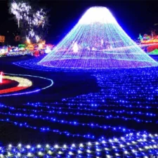 Lampki choinkowe świąteczne 300 LED Niebieski