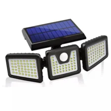 Lampa solarna naścienna regulowana 3x LED