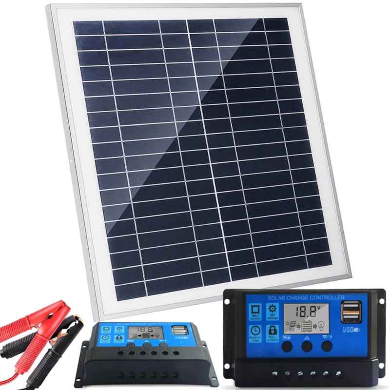 Panel słoneczny bateria słoneczna 20W + Regulator