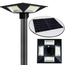 Lampa solarna, latarnia ogrodowa LED 200W + Pilot