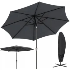 Parasol ogrodowy łamany składany 320cm + Pokrowiec