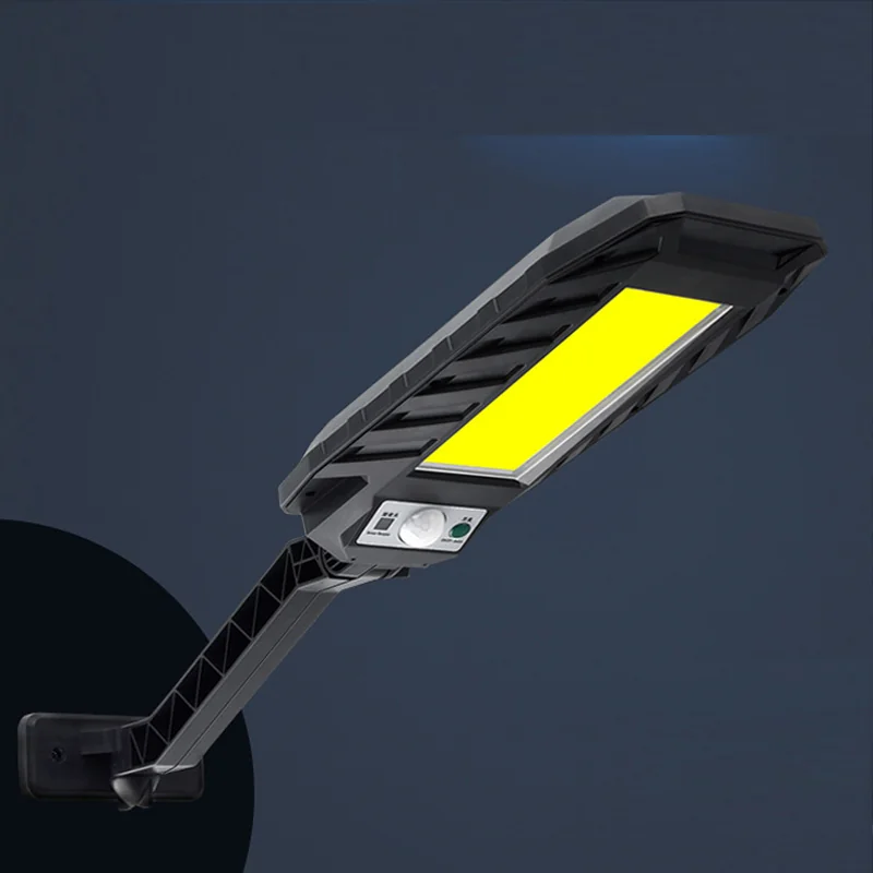 Lampa solarna naścienna 180 LED + Uchwyt + Pilot