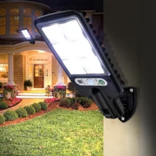 Lampa solarna naścienna LED 300W + Uchwyt + Pilot