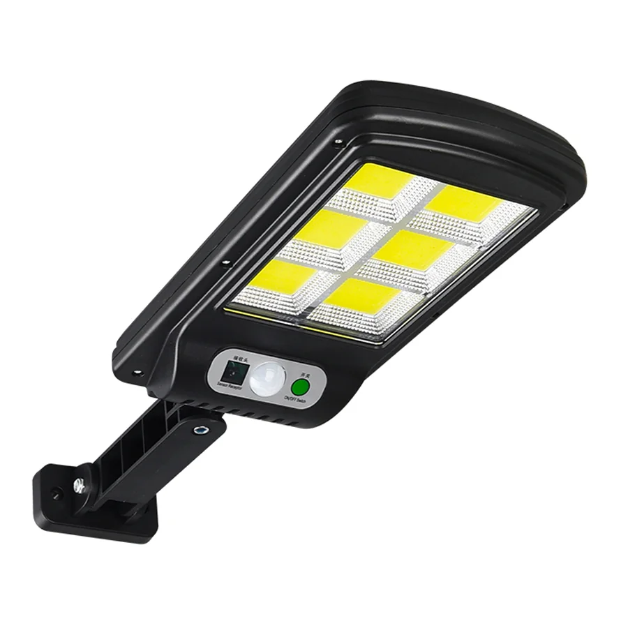 Lampa solarna naścienna LED 300W + Uchwyt + Pilot