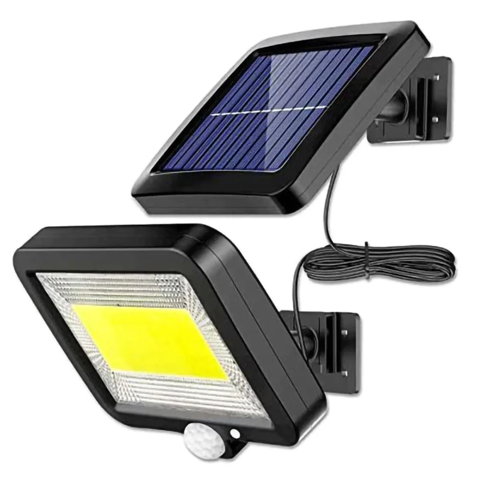 Lampa solarna naścienna 1x COB 100LED