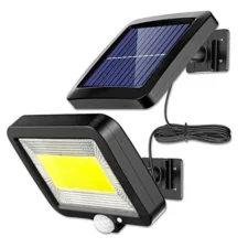 Lampa solarna naścienna 1x COB 100LED