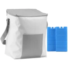 Torba termiczna 15L Szara + 2x Wkład 400ml