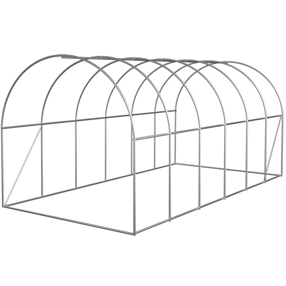 Tunel foliowy ogrodowy szklarnia rozkładany 3x6x2m