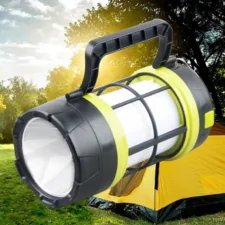 Lampa solarna latarka na biwak LED 3w1