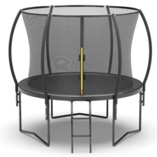 Trampolina ogrodowa BLACK + Drabinka 244cm 8ft