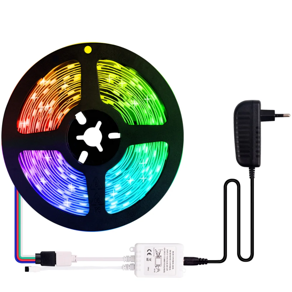 Taśma świecąca 5 metrów 300 LED RGB MAX + Pilot