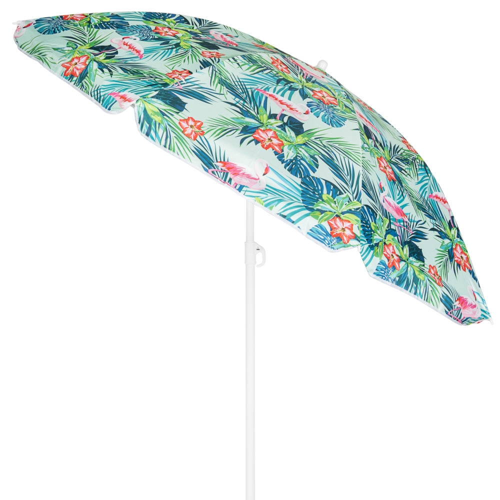 Parasol plażowy składany łamany wbijany 160cm