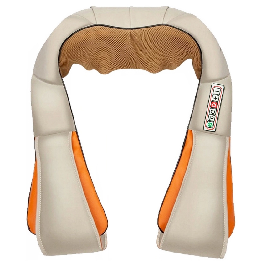 Masażer naramienny Shiatsu 3D podgrzewany 12V/230V