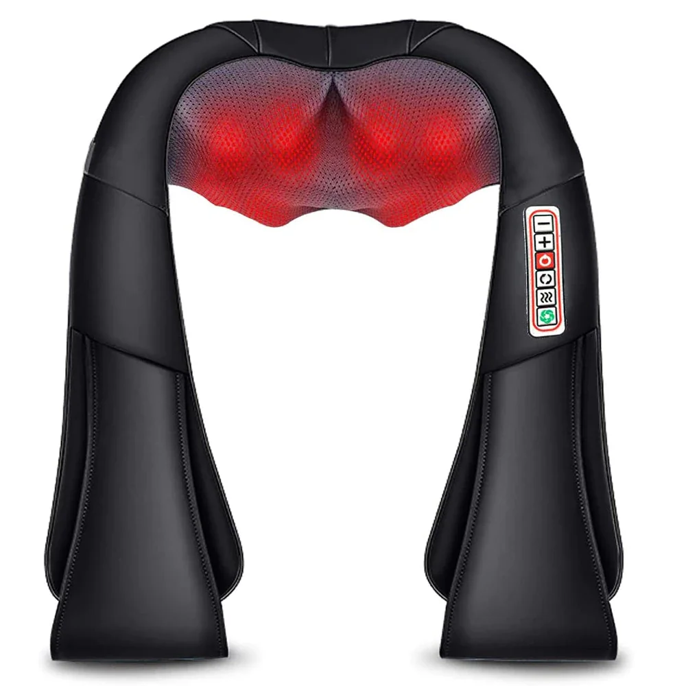 Masażer naramienny Shiatsu 3D podgrzewany 12V/230V