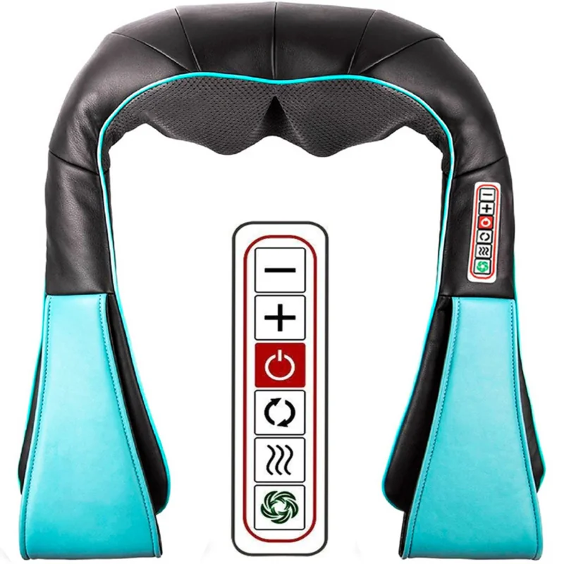 Masażer naramienny Shiatsu 3D podgrzewany 12V/230V