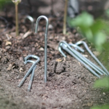 Szpilki do agrowłókniny metalowe kołki 100szt.