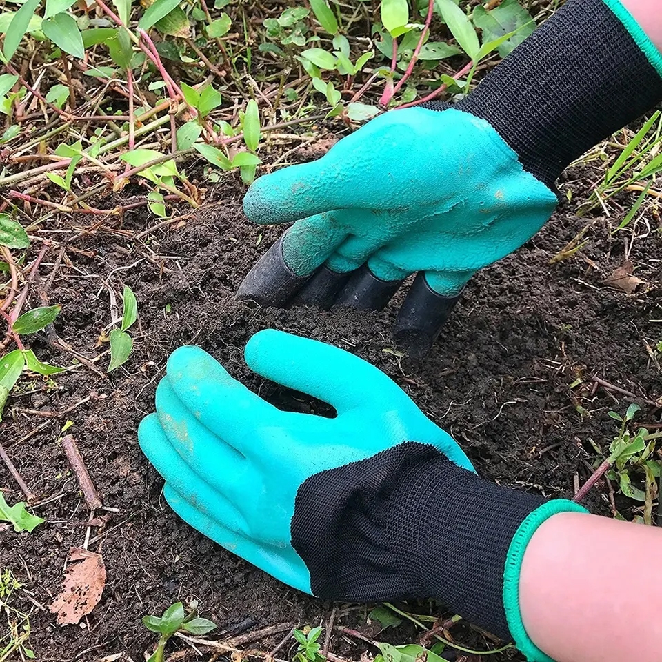 Rękawice ogrodowe rękawiczki z pazurami