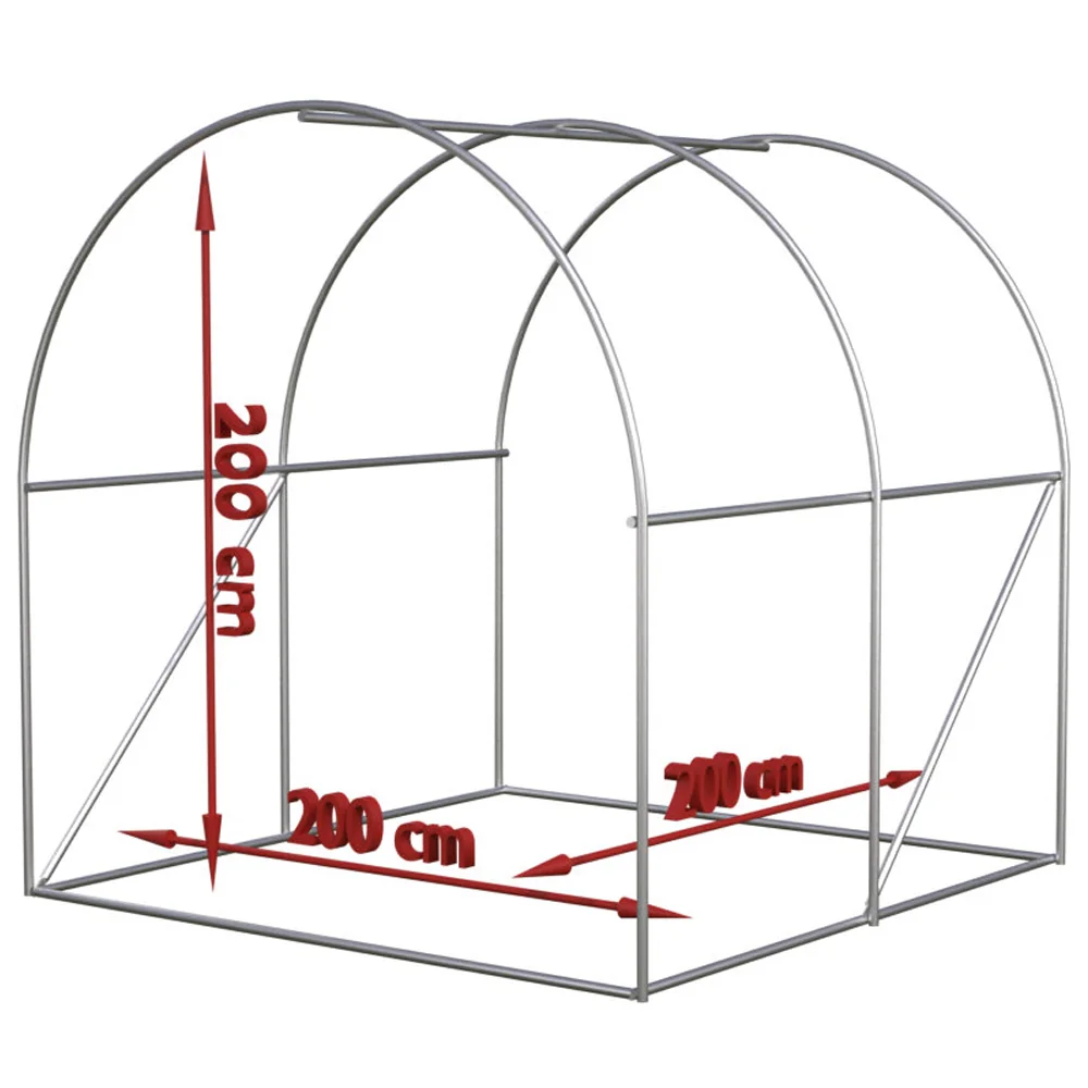 Tunel ogrodowy foliowy szklarnia rozkładany 2x2x2m