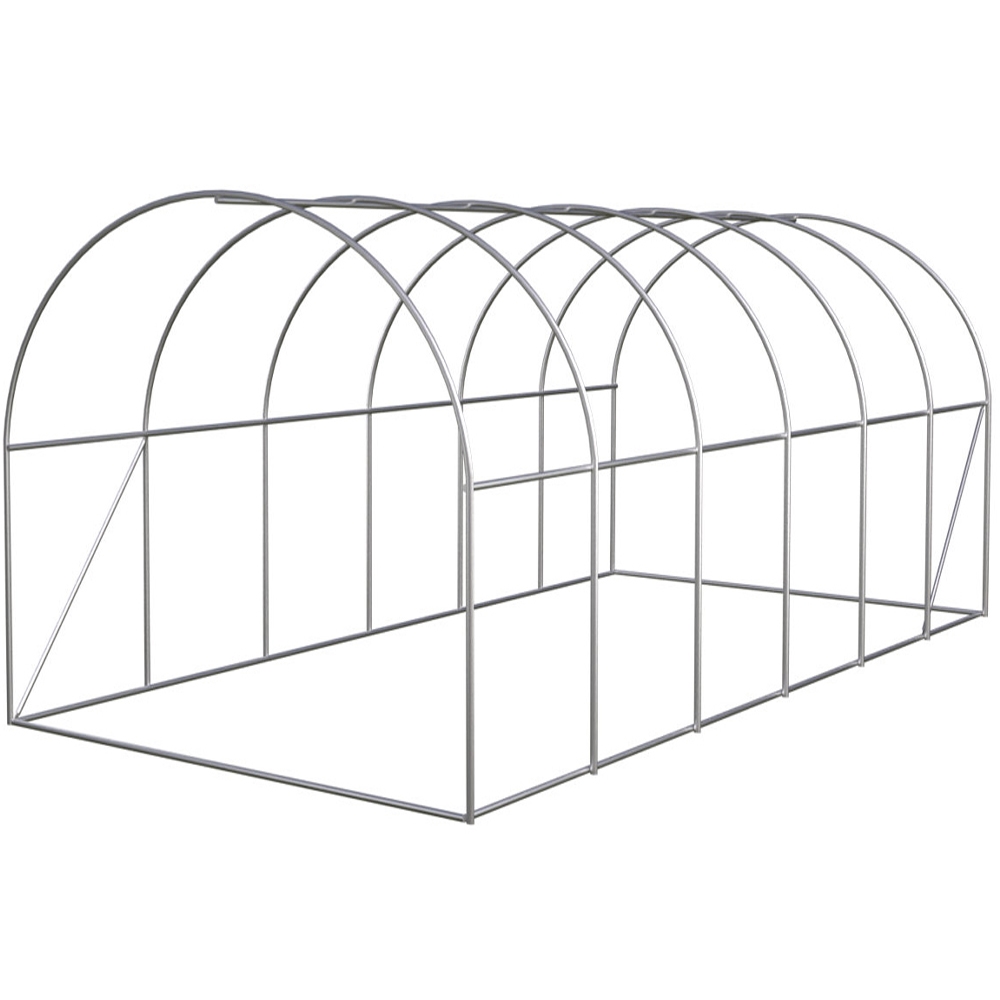 Tunel foliowy ogrodowy szklarnia rozkładany 3x6x2m