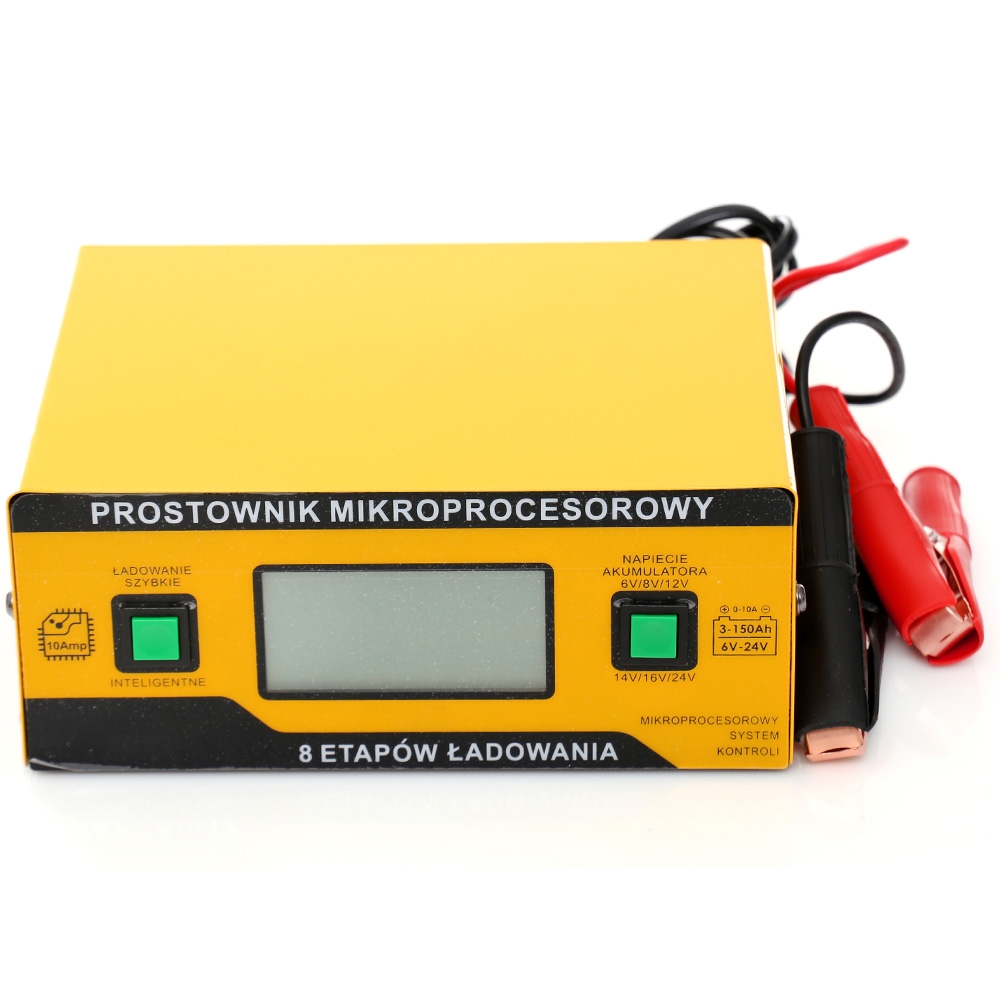 Prostownik mikroprocesorowy 6/24V 10A