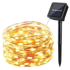 Girlanda solarna ogrodowa lampki, Drucik 100 LED