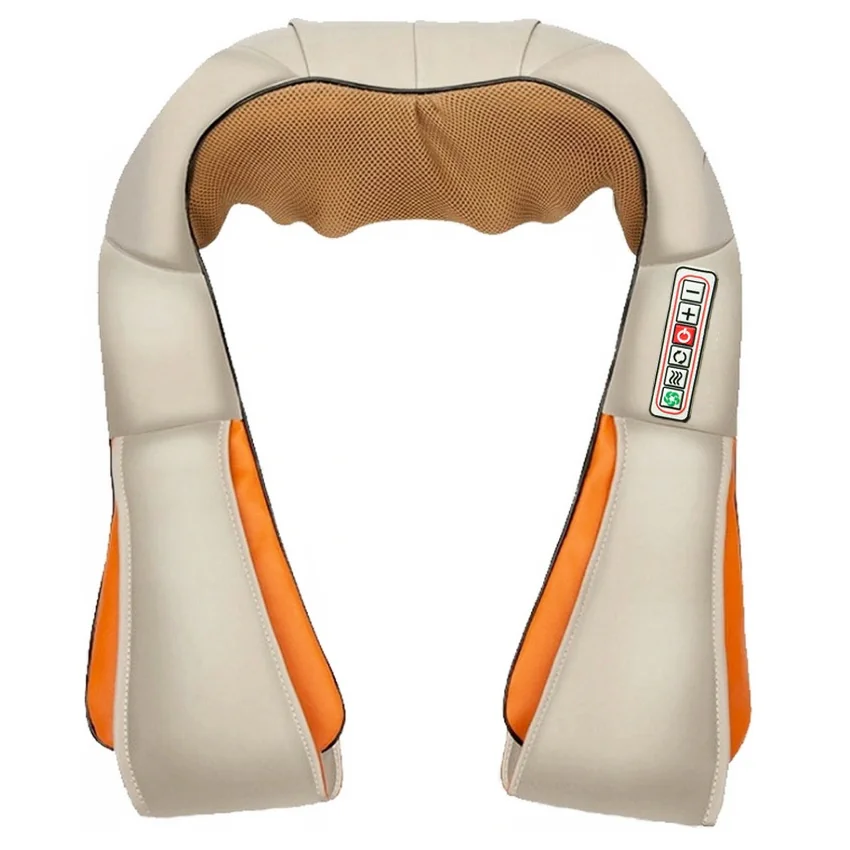 Masażer naramienny Shiatsu 3D podgrzewany 12V/230V