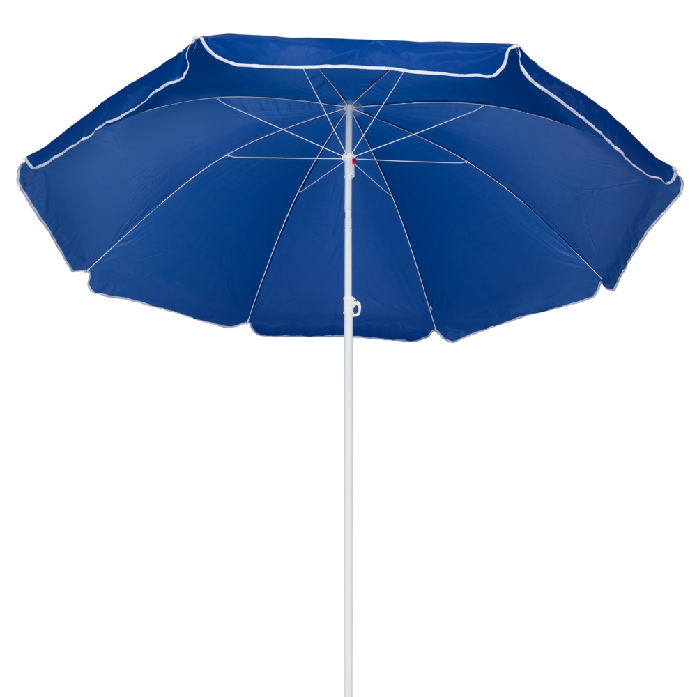 Parasol plażowy łamany wbijany 180cm Niebieski