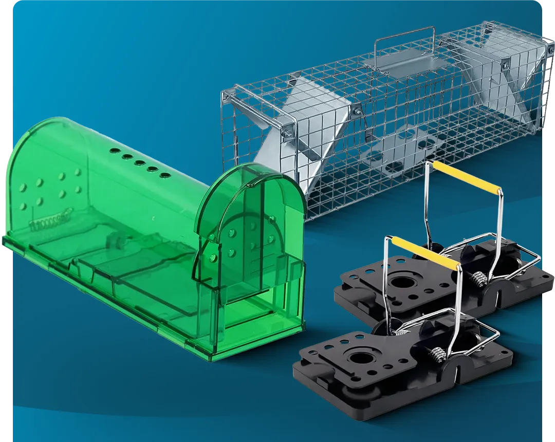 Pułapki na gryzonie i szkodniki